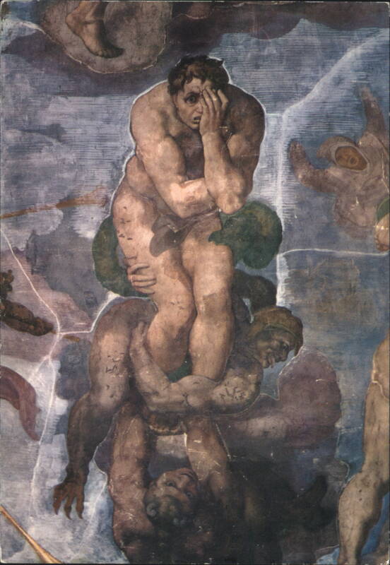 The Damned, Sistine Chapel Vatican City Bruno del Priore