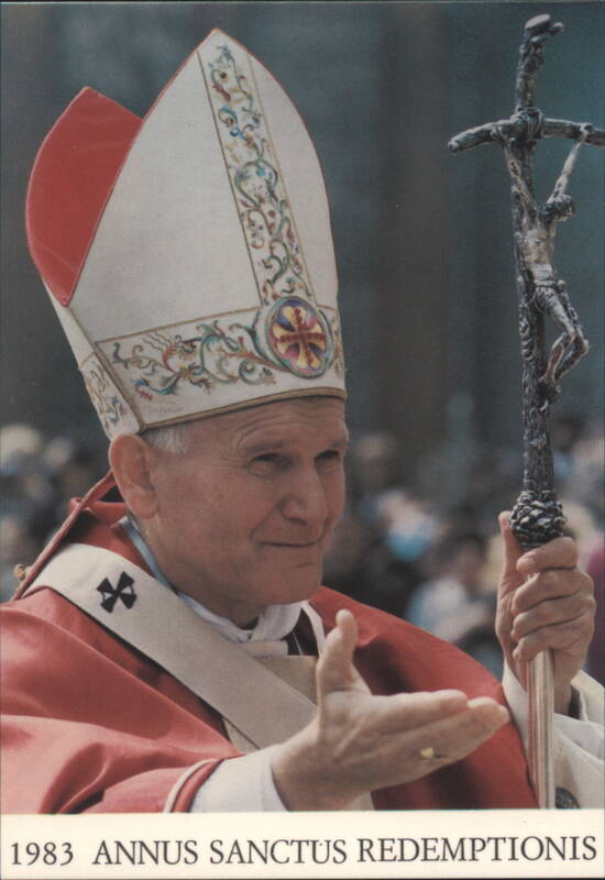 Pope John Paul II, Annus Sanctus Redemptionis 1983 Rome Italy