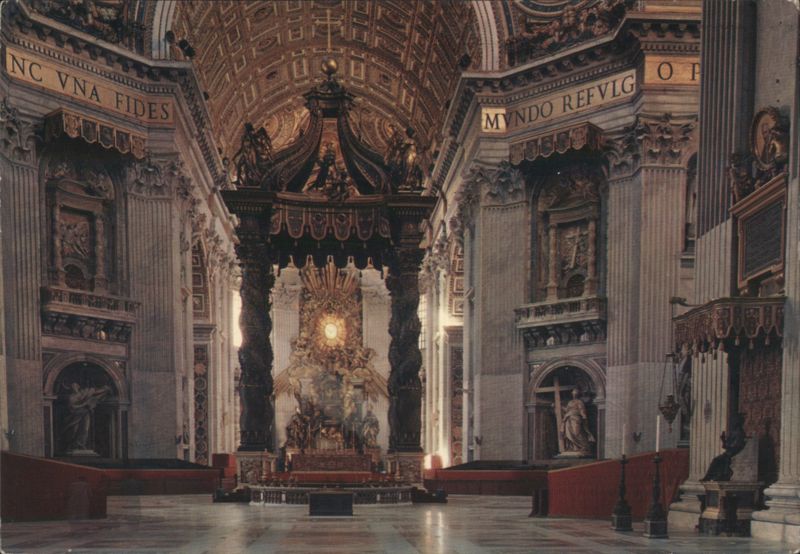 St. Peter's Basilica - Confession Altar Vatican City
