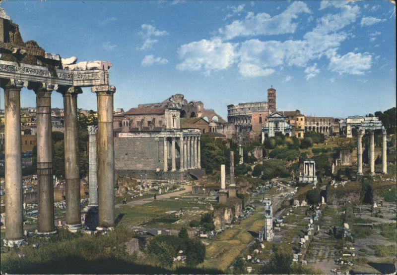 Roman Forum Ruins, Rome Italy