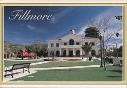 Fillmore City Hall and Public Park Postcard