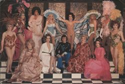 Finocchio's House of Fabulous Female Impersonators Postcard