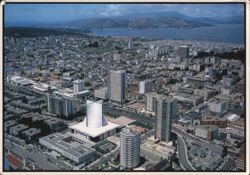 San Francisco Aerial View with St. Mary's Cathedral Postcard