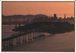 ABOVE SAN FRANCISCO Postcard