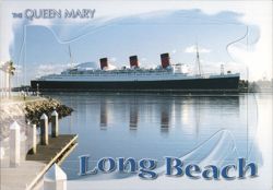 The Queen Mary, Long Beach Postcard