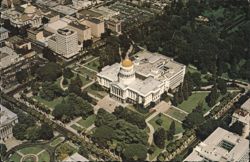 California State Capitol Building and Park, Sacramento Postcard
