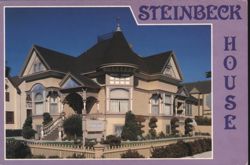 Steinbeck House, Victorian Home, Salinas, CA Postcard