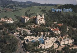 Hearst Castle and Grounds, San Simeon, California Postcard