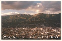 Storm Clearing Over Santa Barbara Postcard