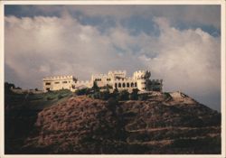 Malibu Castle Overlooking the Pacific Postcard