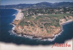 Malibu Coastline Postcard