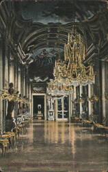Royal Palace Dining Room, Genoa Postcard