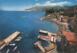 Sorrento: Panorama of Marina Grande Harbor Postcard