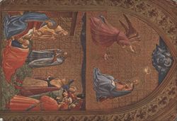 Beato Angelico - Adoration of the Three Kings Postcard