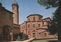 Basilica of San Vitale with Campanile, Ravenna Postcard