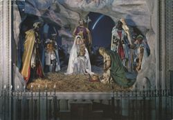 Santa Maria in Aracoeli, The Crib (Il Presepio) Postcard