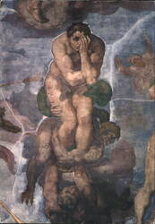 The Damned, Sistine Chapel Postcard