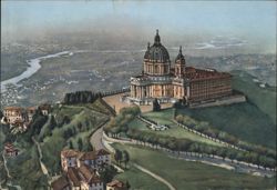 Basilica di Superga, Turin Postcard