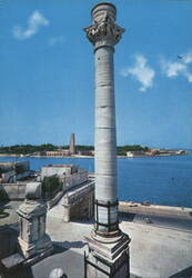 Brindisi: Terminal Column of the Appian Way Postcard