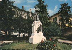 Tito Speri Monument in Brescia Postcard