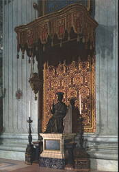 St. Peter's Basilica - Statue of S. Peter (5th Century Bronze) Postcard