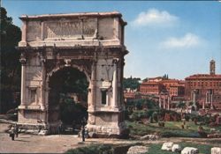 Arch of Titus, Roman Forum Postcard