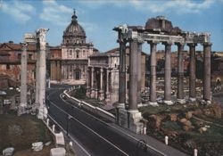 Roman Forum, Rome Postcard