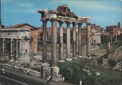 Roman Forum, Rome Postcard