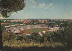 Olympic Stadium in Rome Postcard