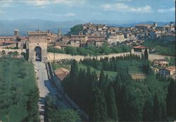 Perugia Panoramic View from Monteripido Postcard