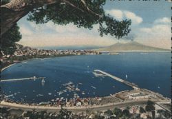 Bay of Naples with Vesuvius Postcard