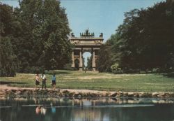 Arco della Pace in Milan Postcard