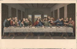 Leonardo da Vinci's The Last Supper Postcard