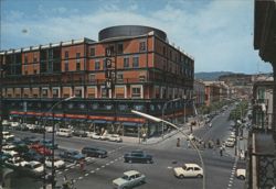 UPIM Department Store on Via S. Cecilia, Messina Postcard