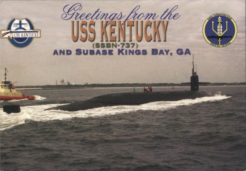 USS Kentucky (SSBN-737) and Subase Kings Bay, GA Georgia