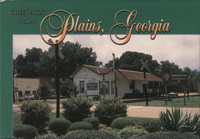 Plains, Georgia Depot - Jimmy Carter Campaign HQ John Elk III