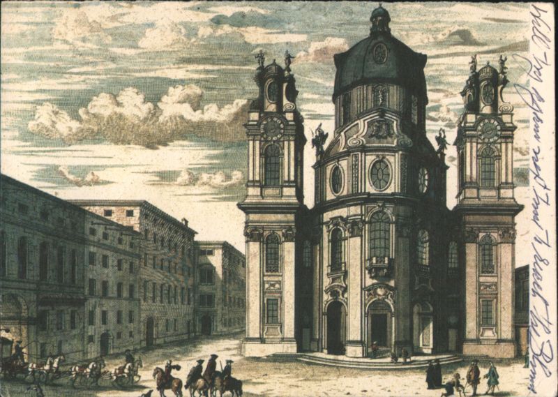 Salzburg Kollegienkirche (Universitätskirch), J.B. Fischer von Erlach Austria