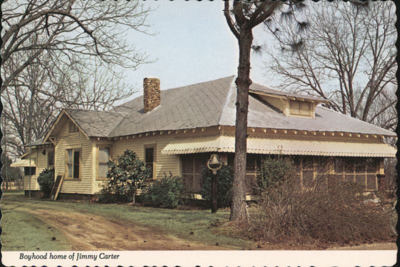 Boyhood Home of Jimmy Carter Georgia O. C. Merritt