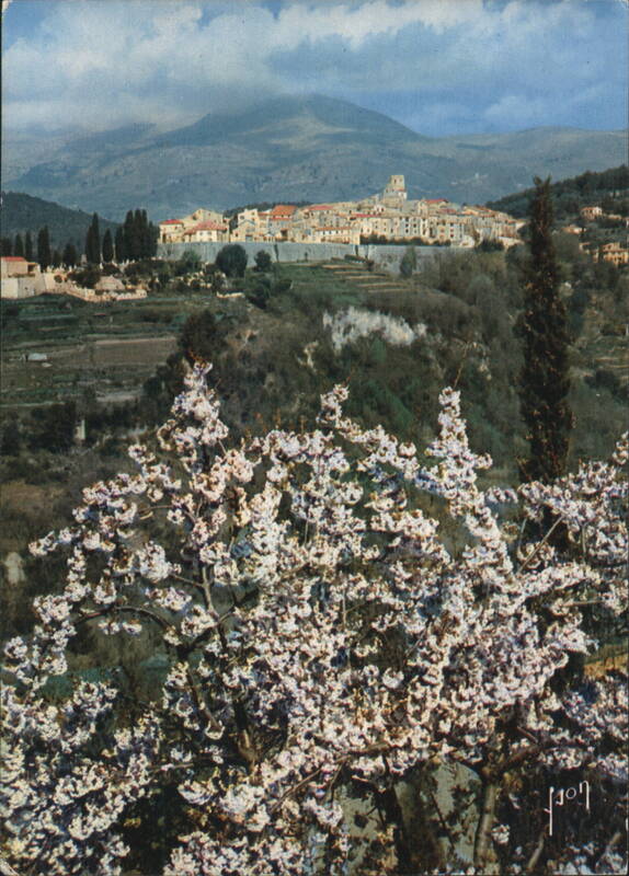 Old Village of Saint-Paul in Spring, French Riviera France