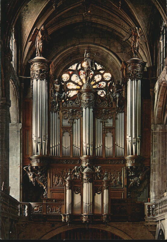 Saint-Etienne-du-Mont Grand Organ Pierre BIZET Religious