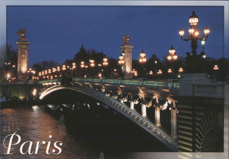 Pont Alexandre III at Night, Paris France Daniel LAMONTAGNE