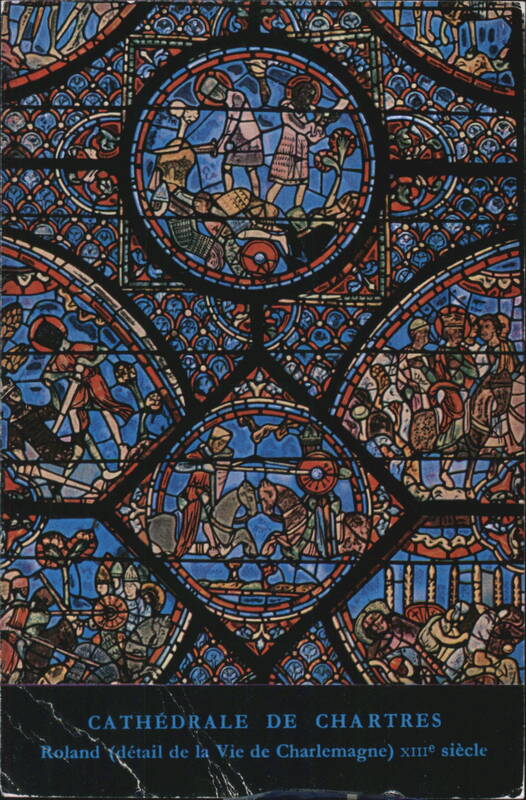 Chartres Cathedral Stained Glass: Life of Charlemagne France