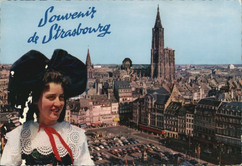Strasbourg: Place Kléber, Cathedral & Traditional Dress France