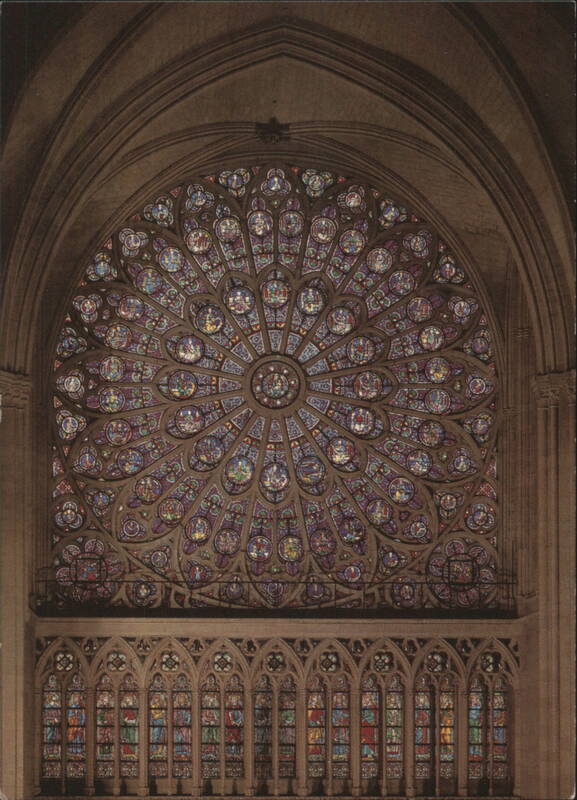 Notre-Dame de Paris, North Rose Window (1268) France