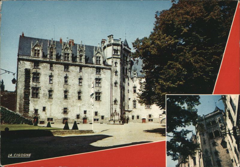 Château des Ducs, Inner Courtyard - Nantes France