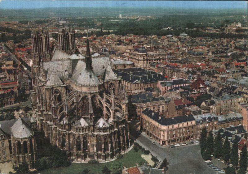 Reims Cathedral Apse & Palatine Chapel, 13th Century France