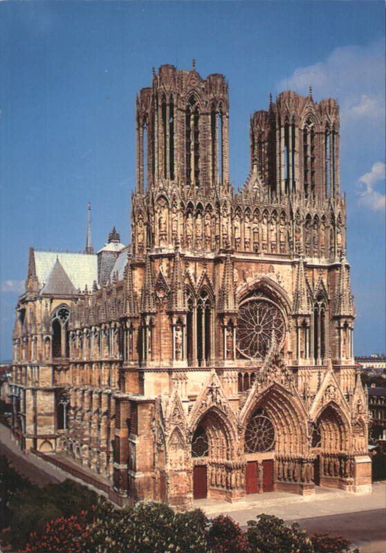 Cathédrale Notre-Dame de Reims, Façade Occidentale France