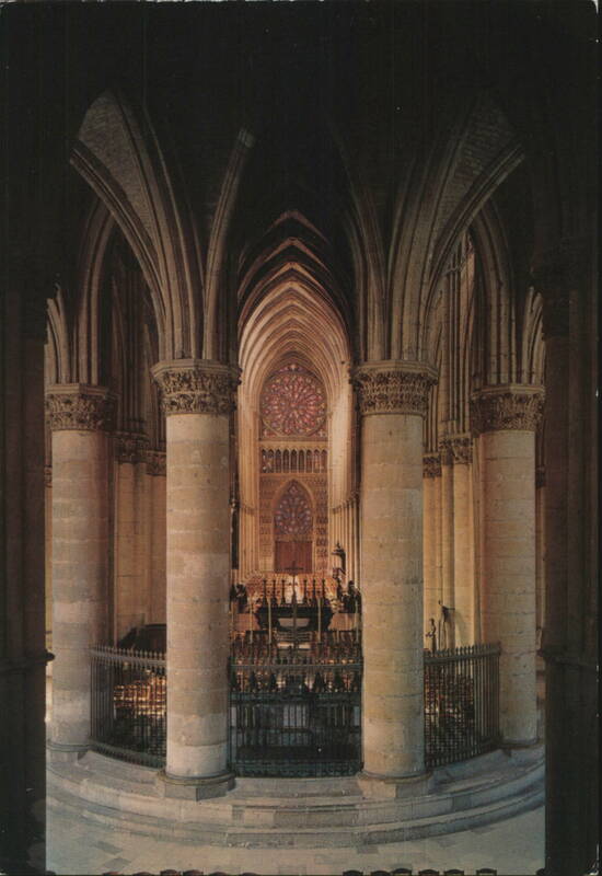 Reims Cathedral - Nave View from the Ambulatory France