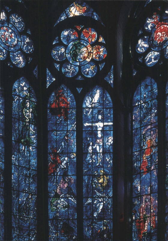 Reims Cathedral: Chagall Stained Glass Windows (1974) France