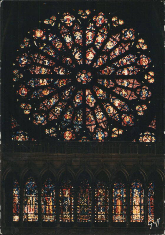 Reims Cathedral Great Rose Window, 13th Century France